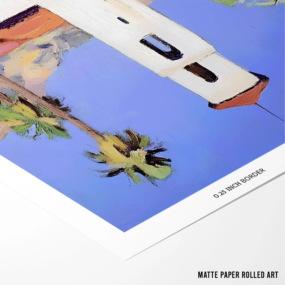 Built for the Morning Landscape Canvas painting - XS / Matte Paper / Rolled Art - Nook At You