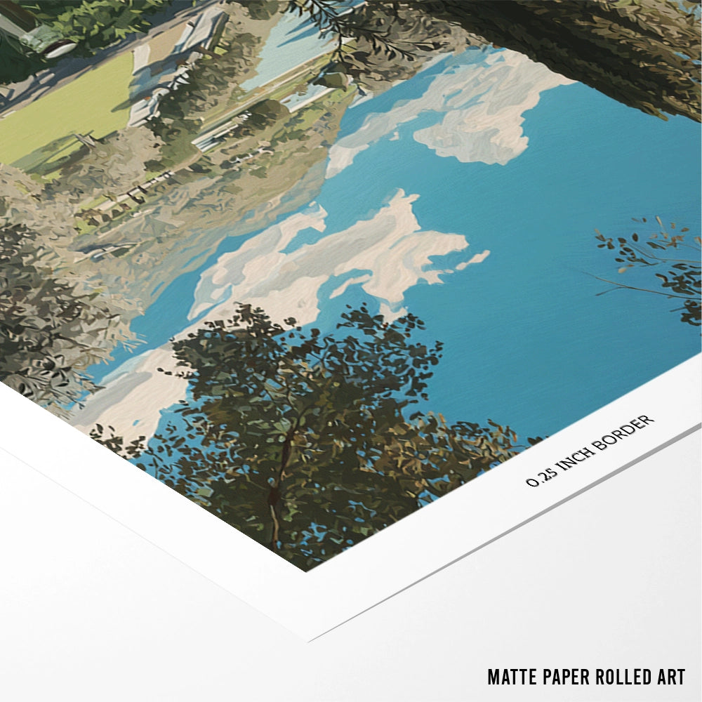 Slow Afternoon  Dining Room Wall Art Print - XS / Matte Paper / Rolled Art - Nook At You