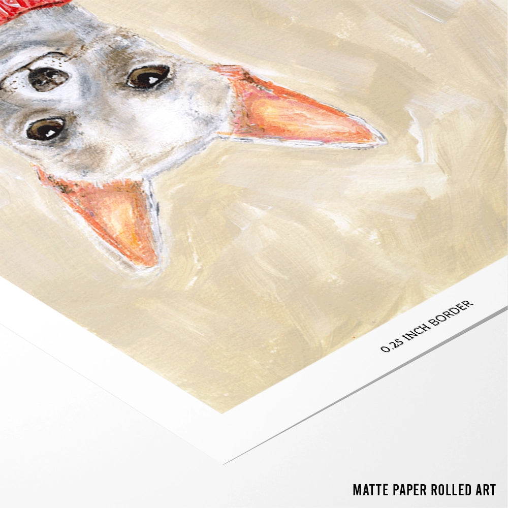 Chihuahua Bedroom Wall Art - XS / Matte Paper / Rolled Art - Nook At You