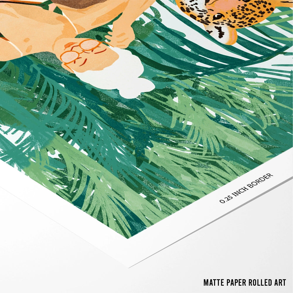 Jungle Vacay Flavour Two - Boho Canvas Painting - XS / Matte Paper / Rolled Art - Nook At You