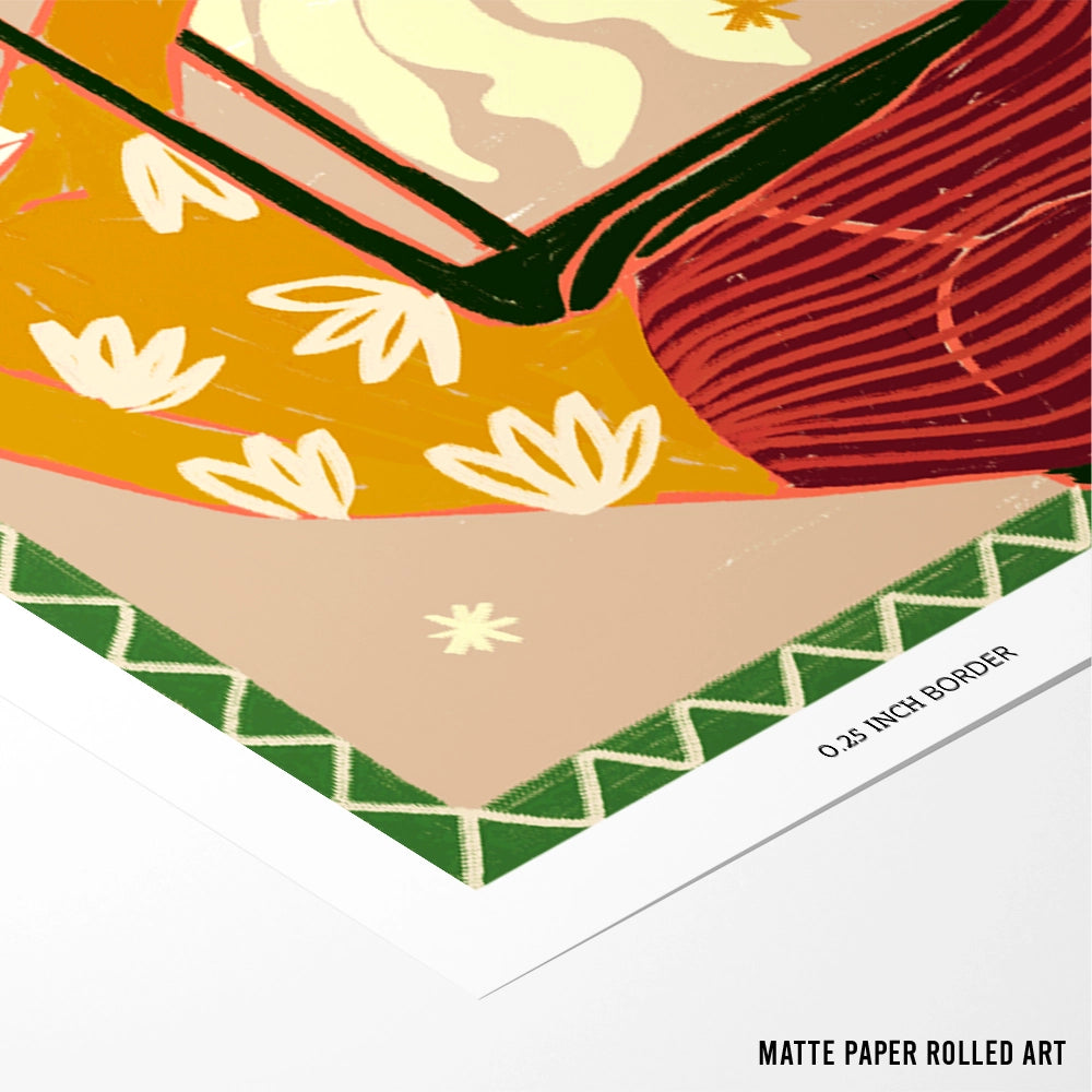 Is It Weekend Yet Playful Boho Art - XS / Matte Paper / Rolled Art - Nook At You