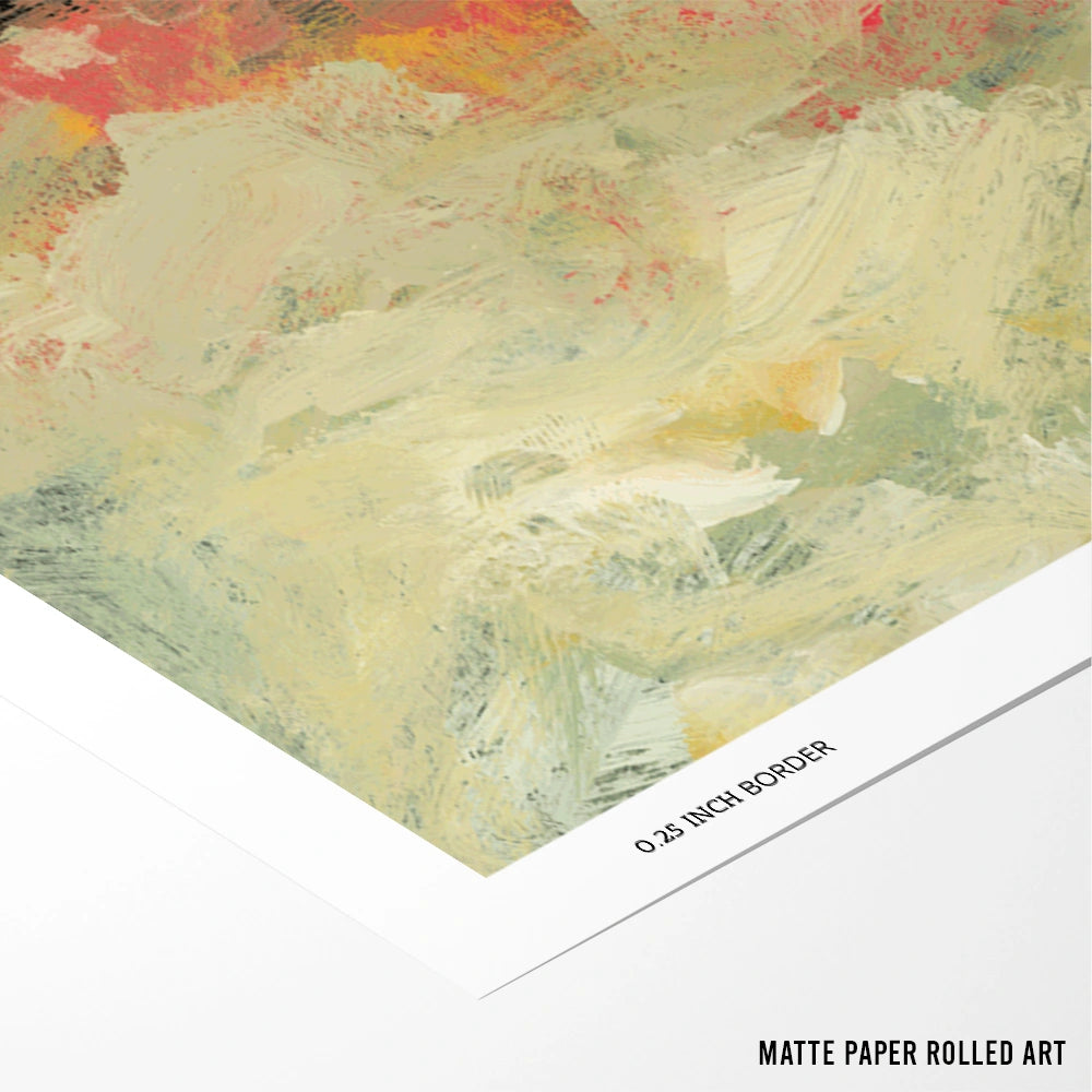 Tropic Abstract Wall Art Print - XS / Matte Paper / Rolled Art - Nook At You