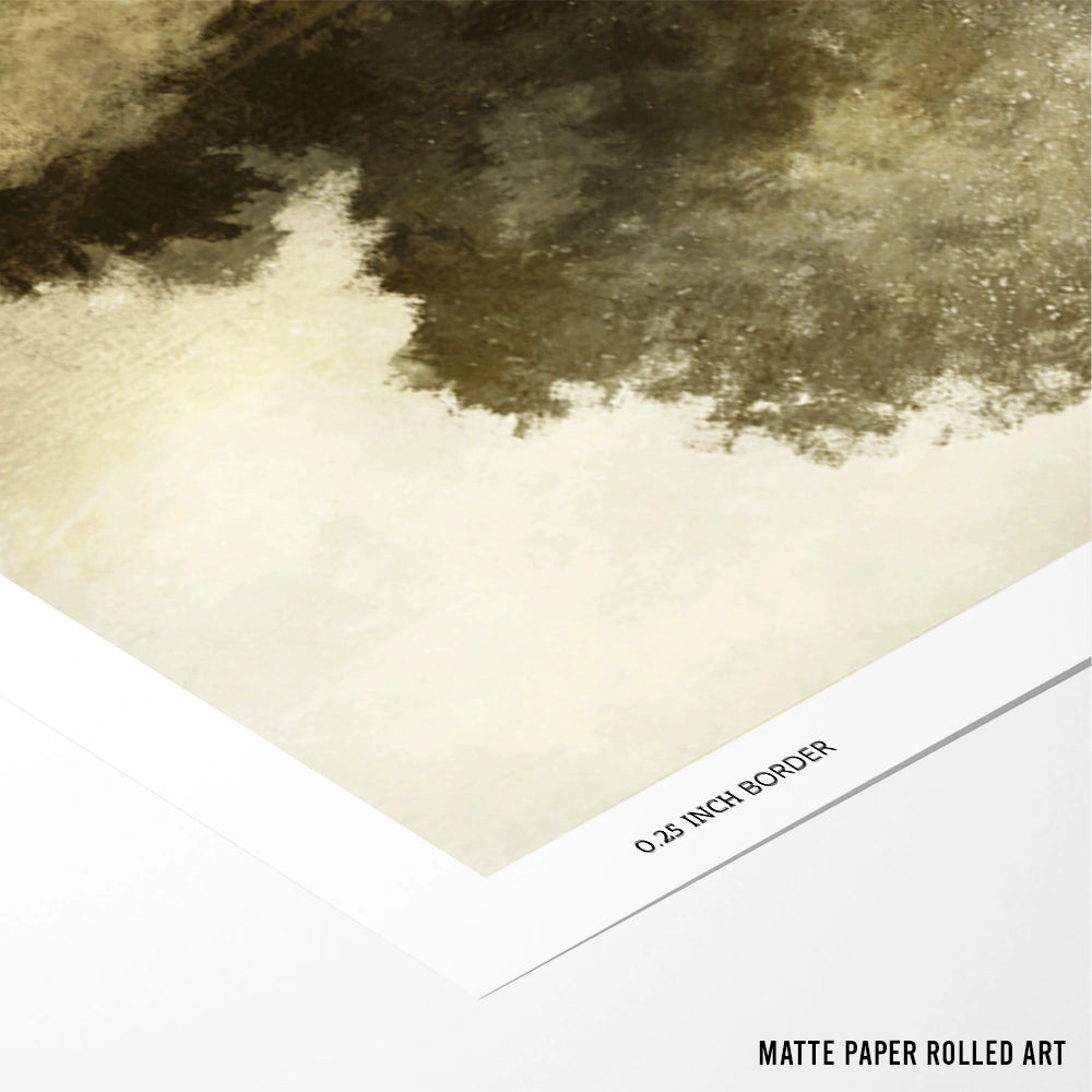 Devon Hill Landscape Wall Art Painting - XS / Matte Paper / Rolled Art - Nook At You