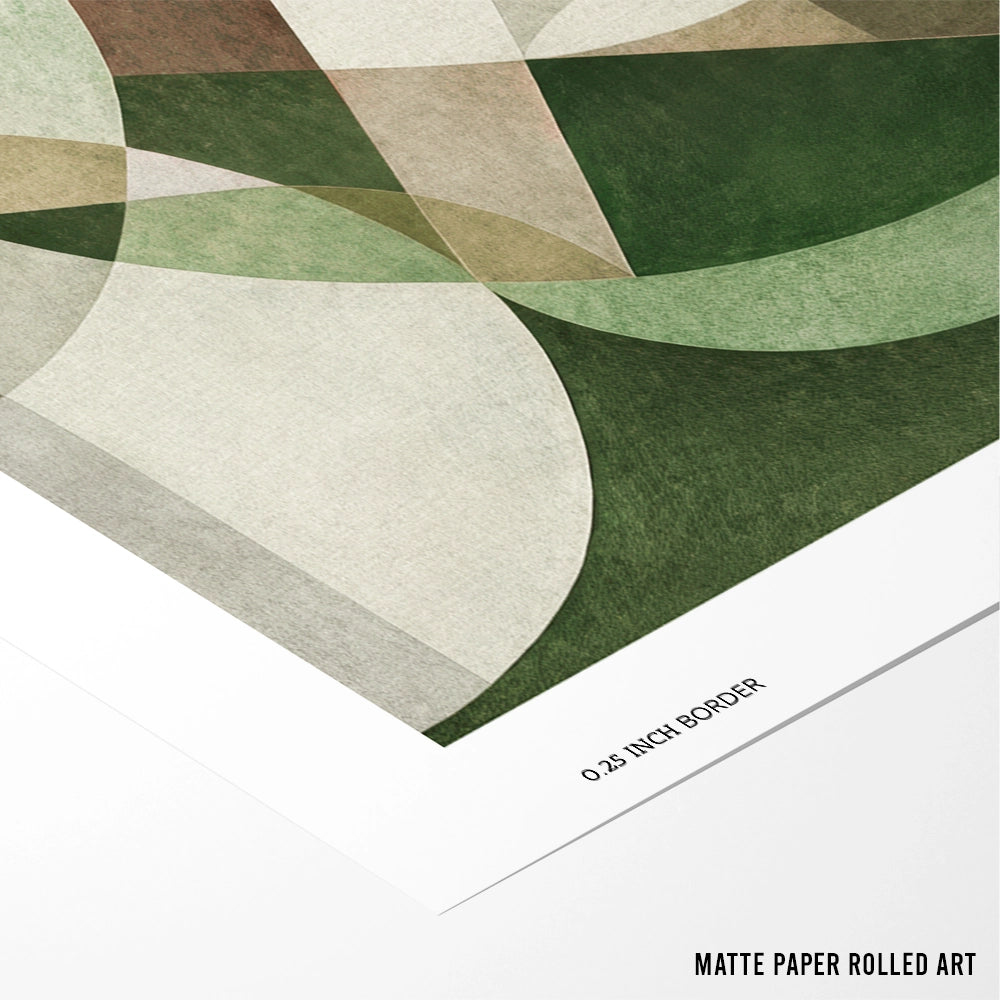 Vara Abstract Decor - XS / Matte Paper / Rolled Art - Nook At You