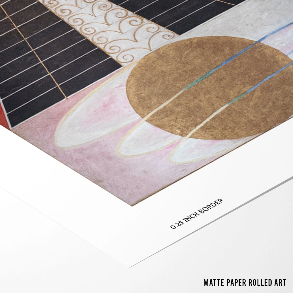 Hilma Af Klint - Altarpiece No 2 Exhibition Poster For Living Room - XS / Matte Paper / Rolled Art - Nook At You