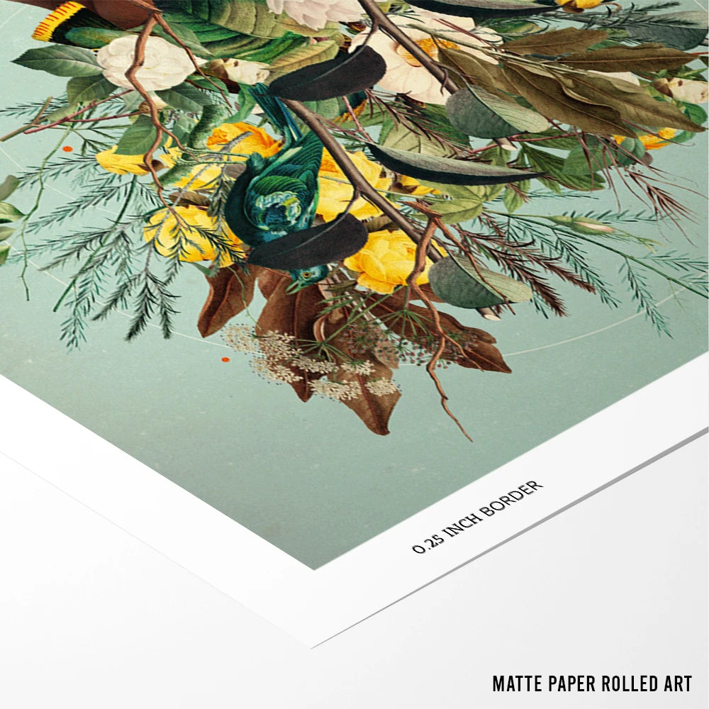 At Least the Light Will Never Go Out Botanical Art Poster - XS / Matte Paper / Rolled Art - Nook At You