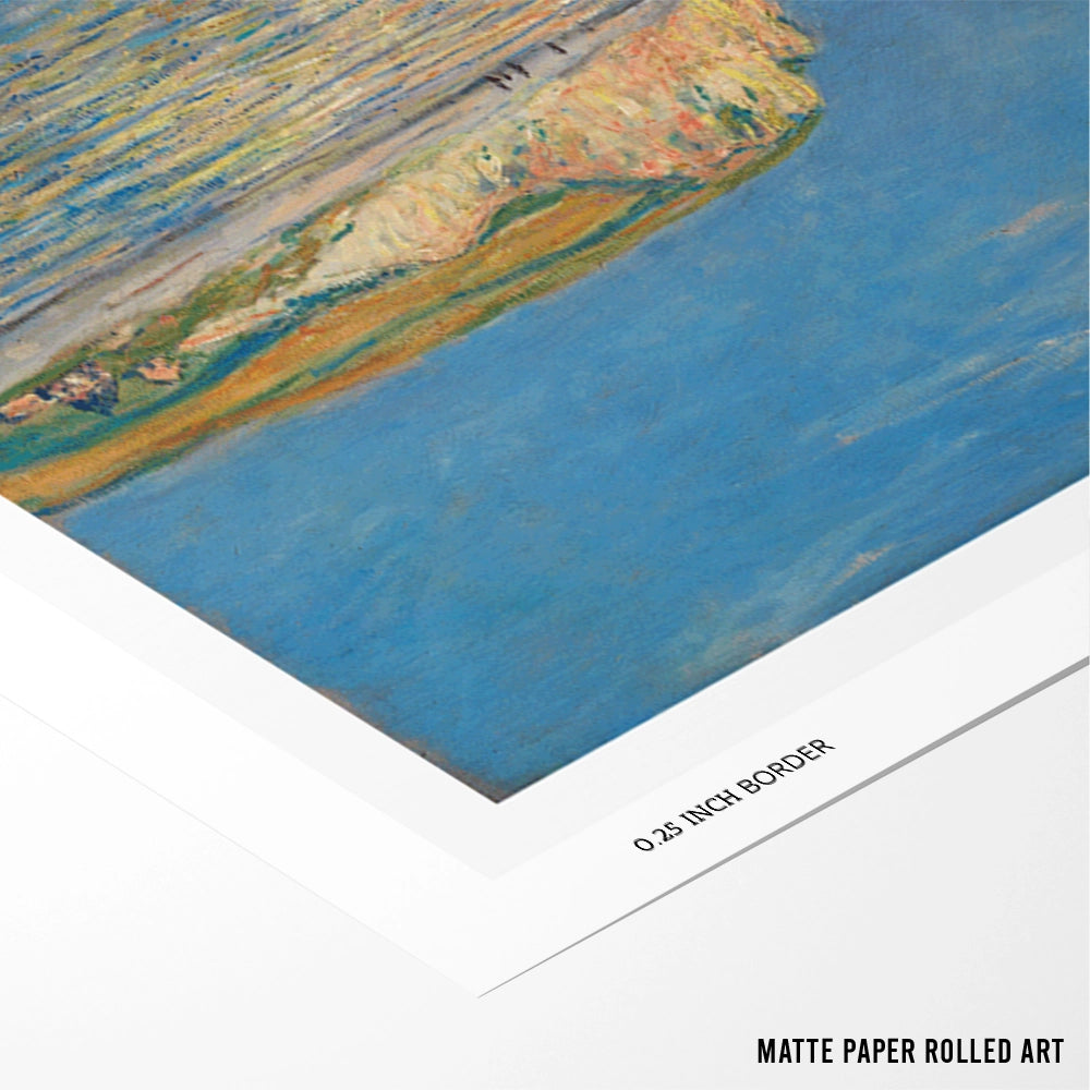 Monet - Low Tide at Pourville, near Dieppe Exhibition Painting - XS / Matte Paper / Rolled Art - Nook At You