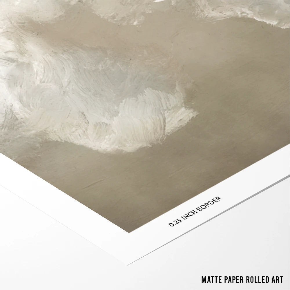 Floaty Modern Abstract Wall Art - XS / Matte Paper / Rolled Art - Nook At You