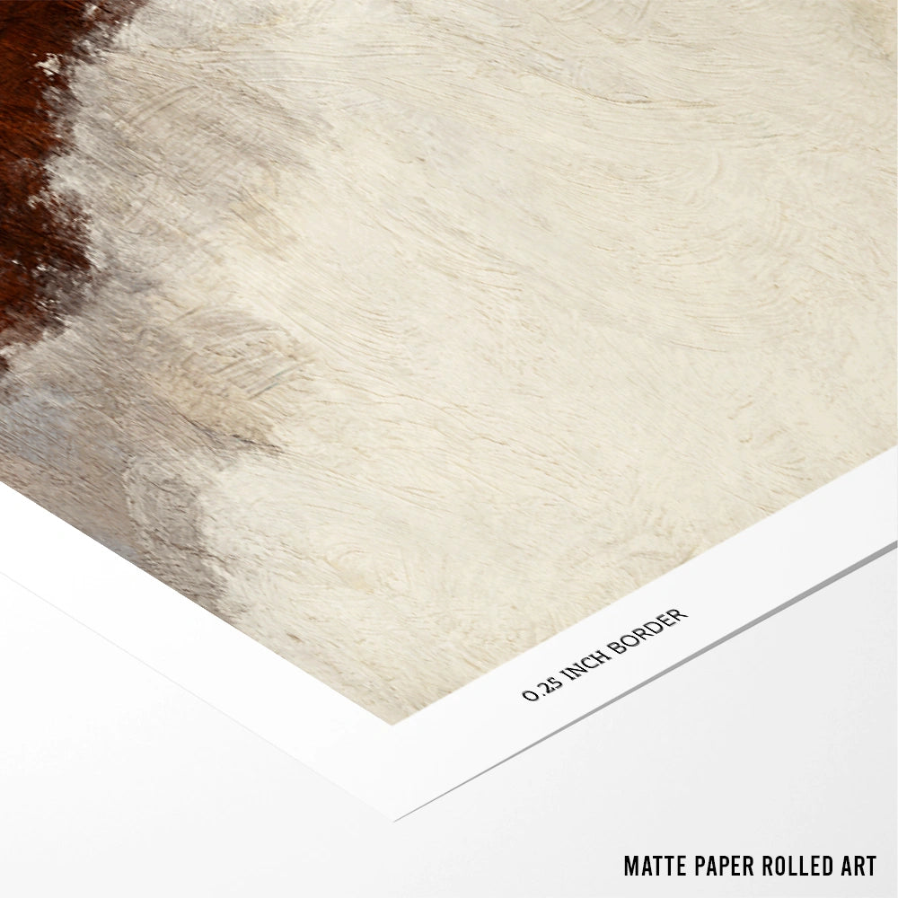 Dust Modern Abstract Artwork - XS / Matte Paper / Rolled Art - Nook At You