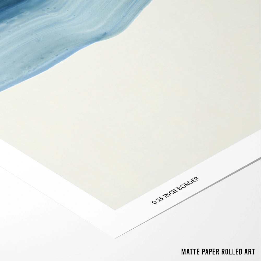 Mist Land 2 Abstract Painting - XS / Matte Paper / Rolled Art - Nook At You