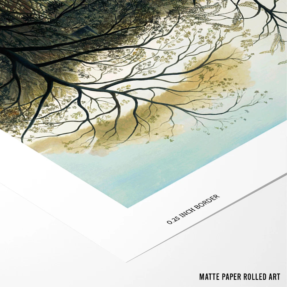 Henri Rousseau  - Rendezvous In The Forest Gallery Exhibition Poster - XS / Matte Paper / Rolled Art - Nook At You
