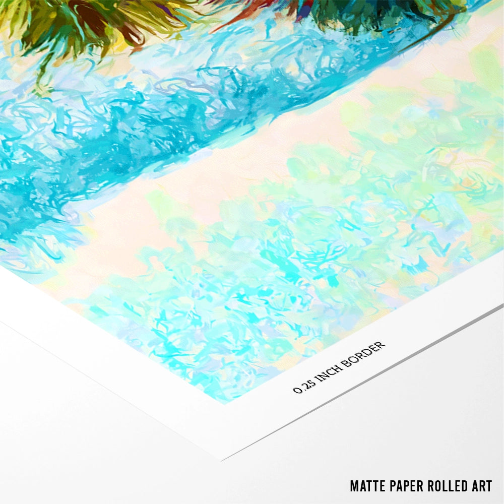 The Place I Exhale Landscape Wall Art Poster - XS / Matte Paper / Rolled Art - Nook At You