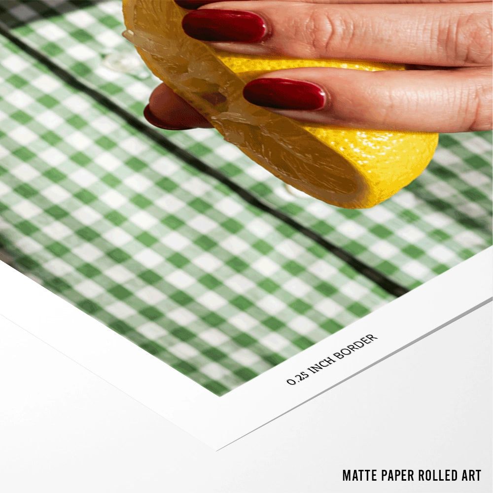 Citrus Squeeze Refresh Photography Wall Art - XS / Matte Paper / Rolled Art - Nook At You
