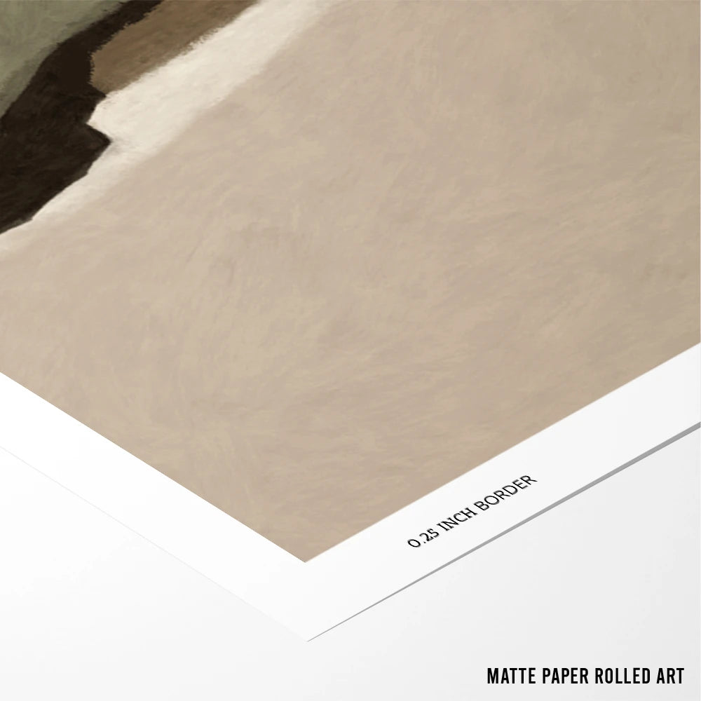 Montego Abstract Wall Art Poster - XS / Matte Paper / Rolled Art - Nook At You