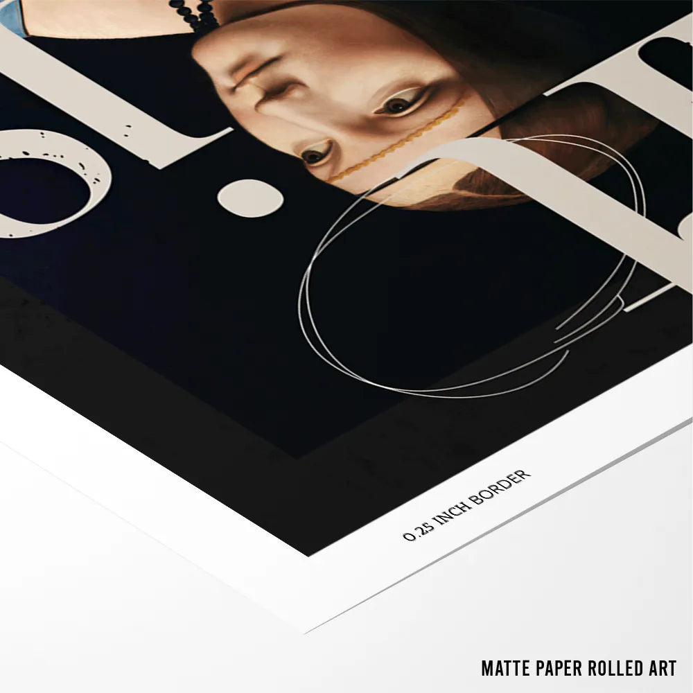 Art Is You Classic Portrait Quirky Wall Art - XS / Matte Paper / Rolled Art - Nook At You