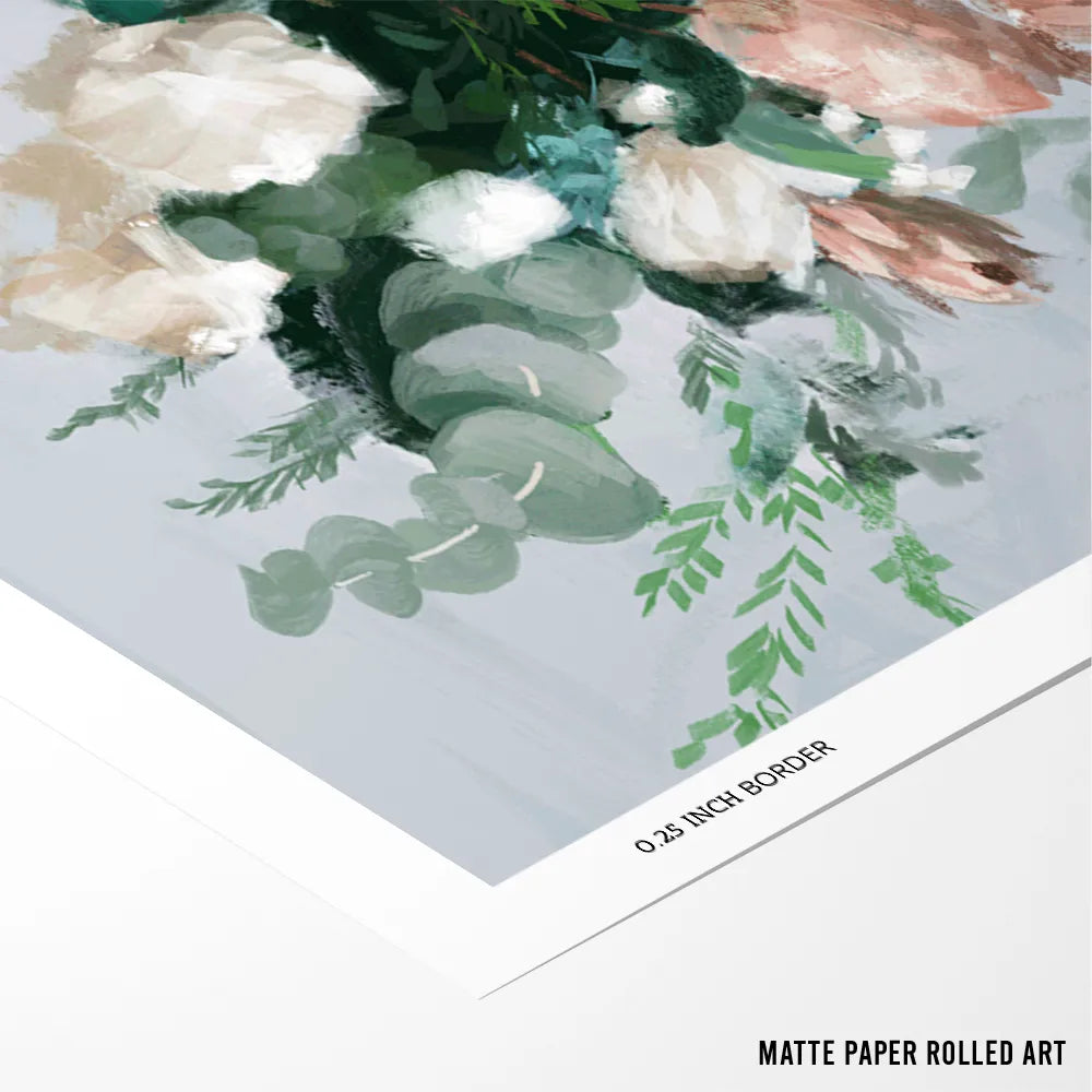 The Gathering Botanical Painting - XS / Matte Paper / Rolled Art - Nook At You
