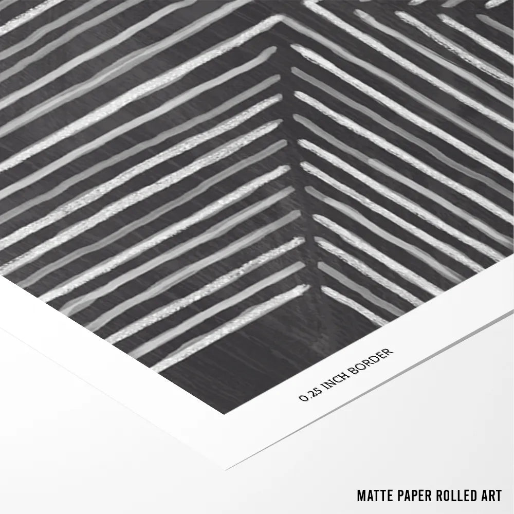 Grid in Motion Abstract Wall Art Poster - XS / Matte Paper / Rolled Art - Nook At You