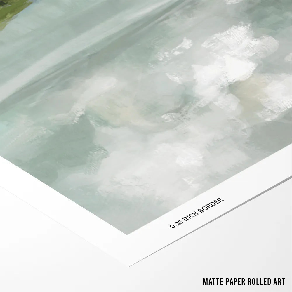 Serene Marsh Landscape Wall Art Poster - XS / Matte Paper / Rolled Art - Nook At You