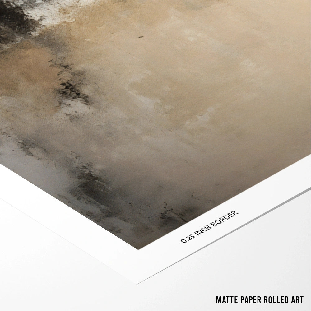 Drift of Shadows Abstract Wall Art Print - XS / Matte Paper / Rolled Art - Nook At You