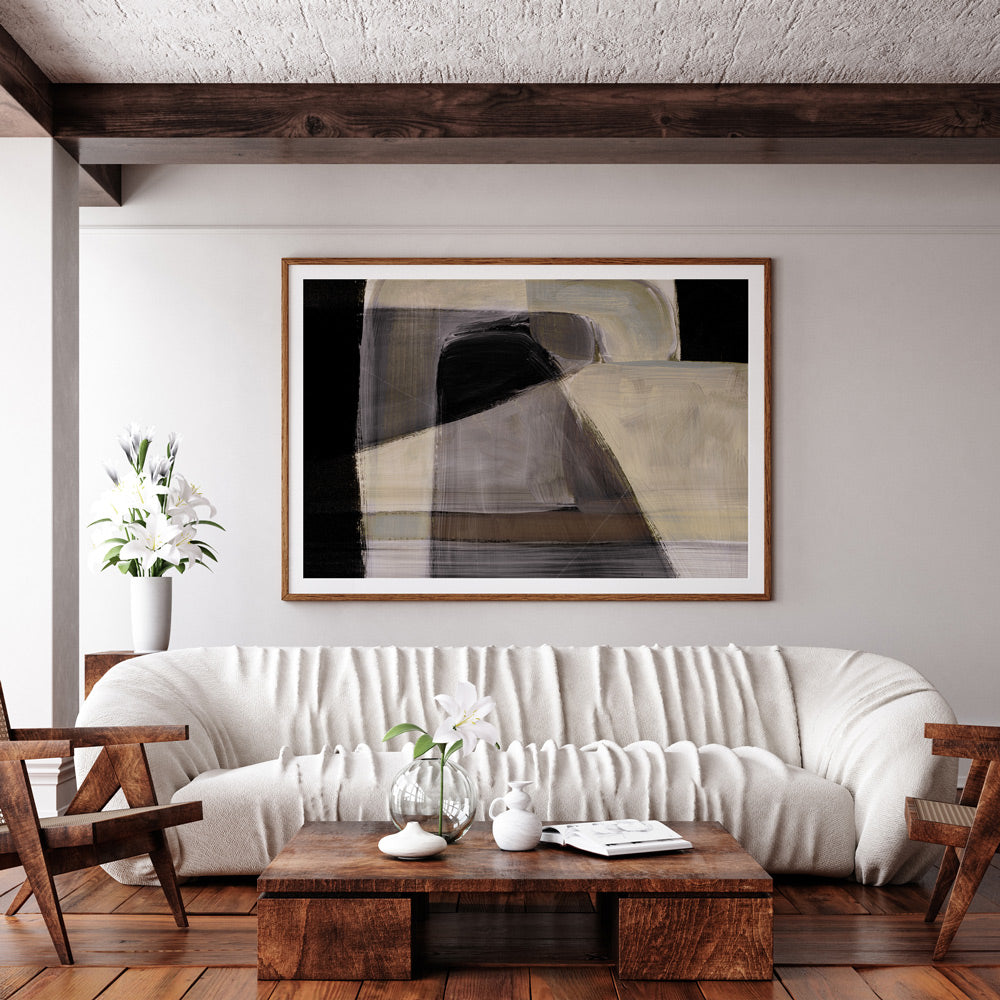 Moods Abstract Painting-Rolled Art-Nook At You