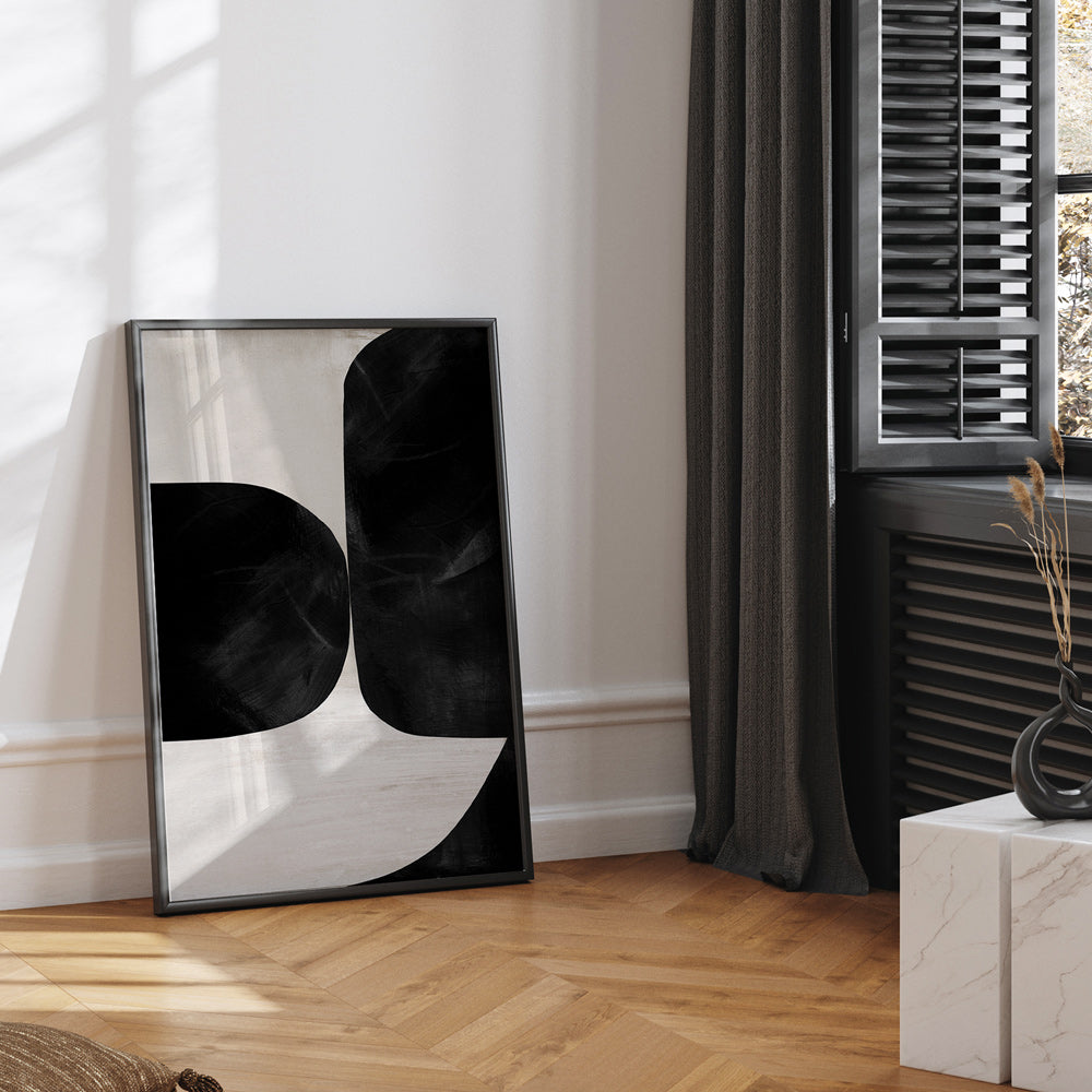 Night No. 2 Abstract Artwork-Rolled Art-Nook At You