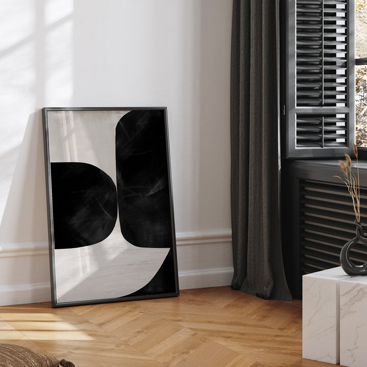 Night No. 2 Abstract Artwork-Rolled Art-Nook At You