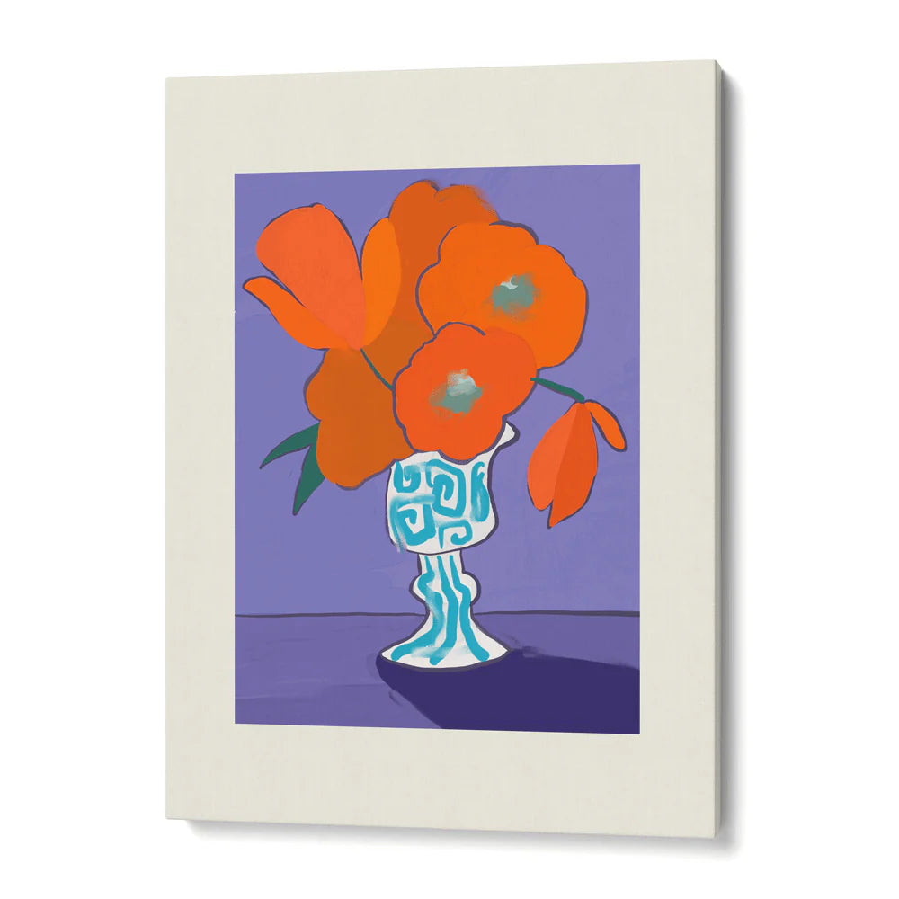 Reading in Purple Gallery Wall Set of 4