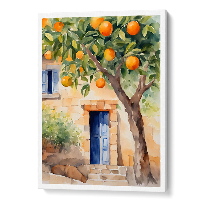 Orangetree Nature Canvas Paintings