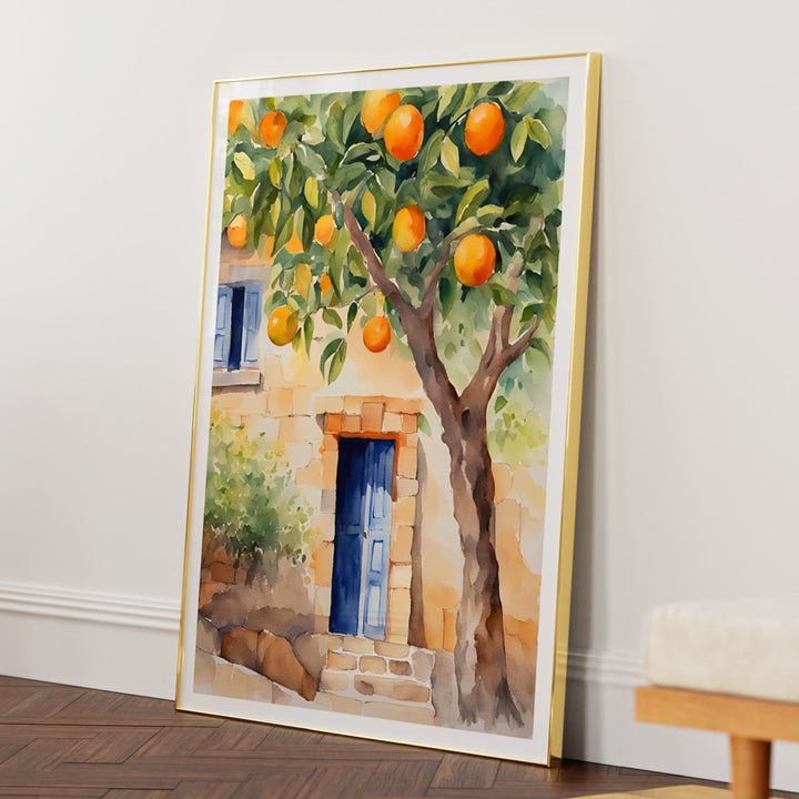 Orangetree Nature Canvas Paintings