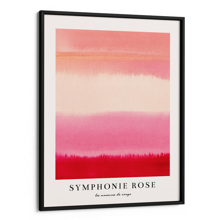 Symphonie Rose I Abstract Art-Rolled Art-Nook At You