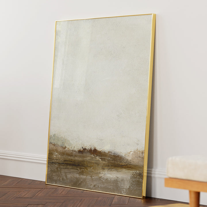 Away From Hear No.1 Abstract Art-Gold Metal Frame-Nook At You