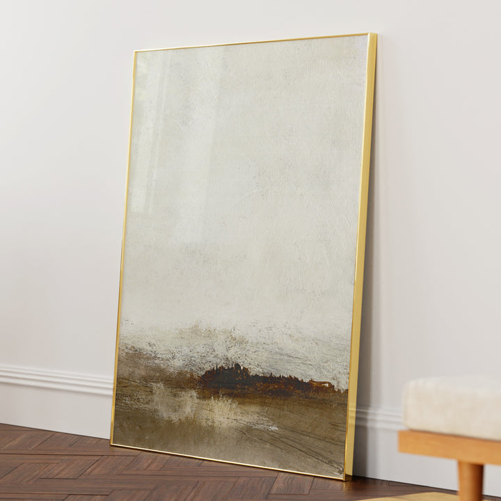 Away From Hear No.2 Abstract Art-Gold Metal Frame-Nook At You
