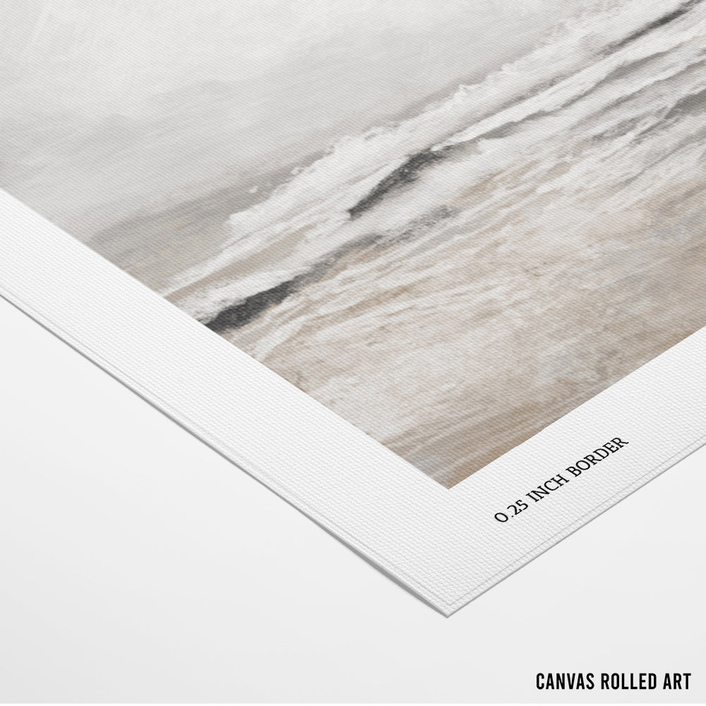 September Coast Canvas Paintings - XS / Matte Paper / Rolled Art - Nook At You