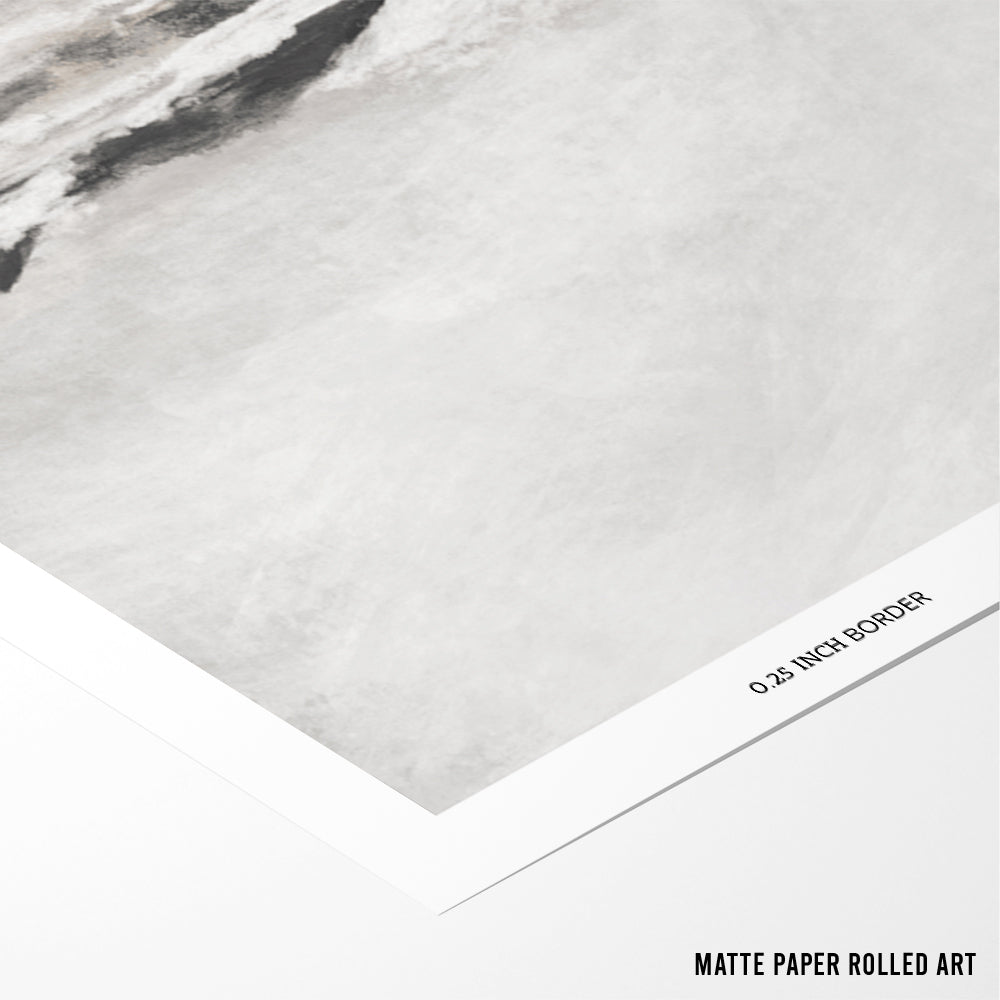 September Coast Canvas Paintings - XS / Matte Paper / Rolled Art - Nook At You