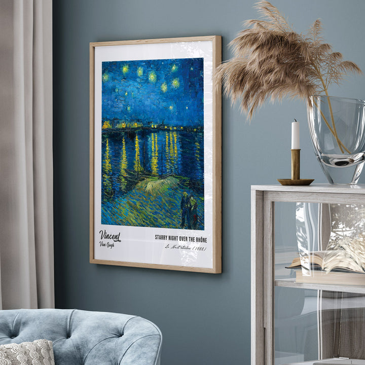 Vincent Van Gogh - Starry Night Over The Rhône Famous Paintings