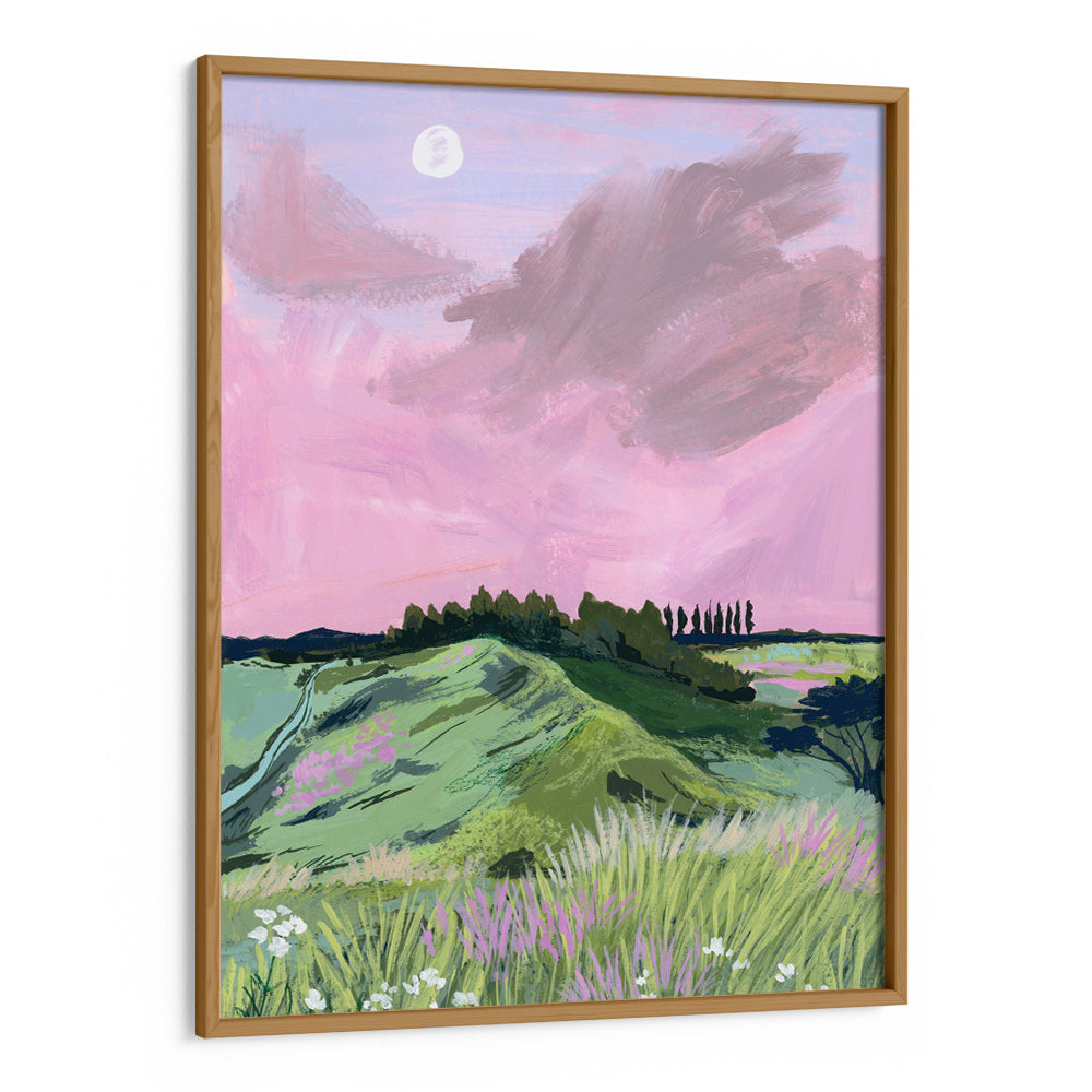 Morning Calm - Dreamy Landscape Wall Art Poster - XS / Matte Paper / Rolled Art - Nook At You