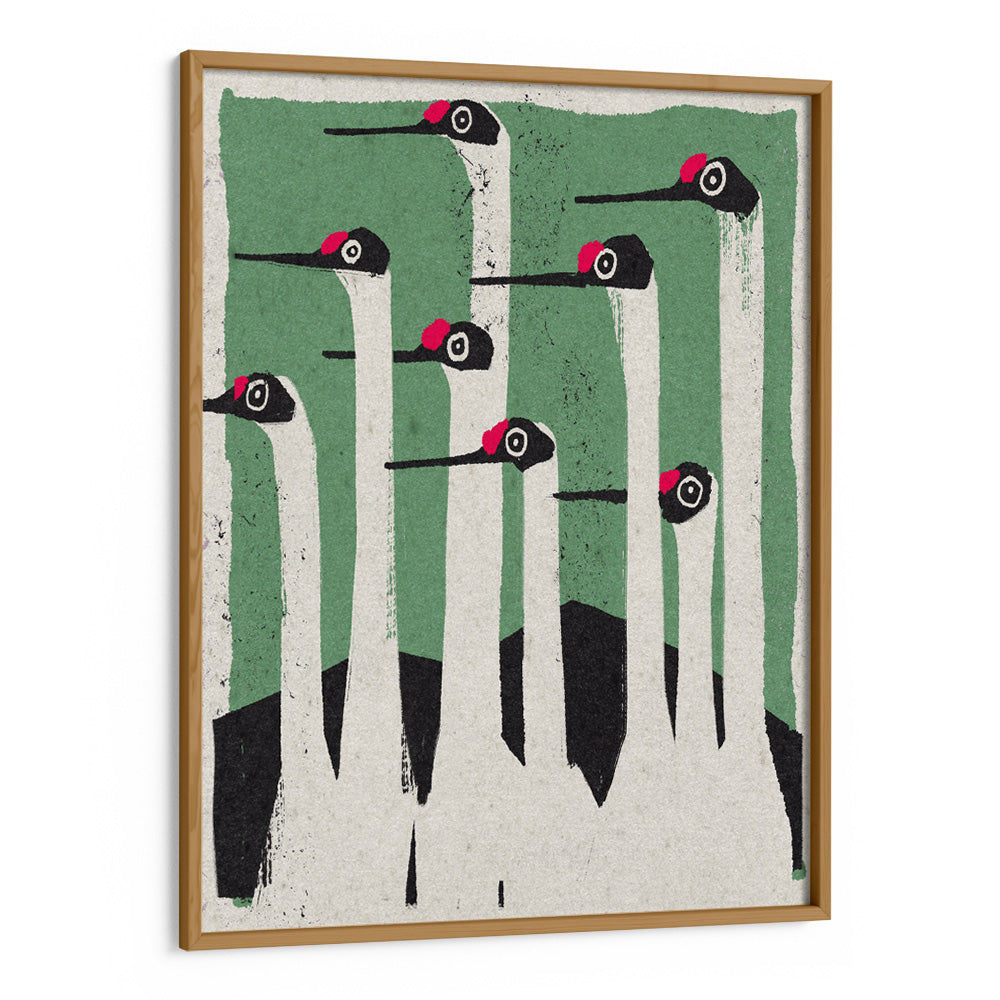 The Flock Wall Art Print - XS / Matte Paper / Rolled Art - Nook At You