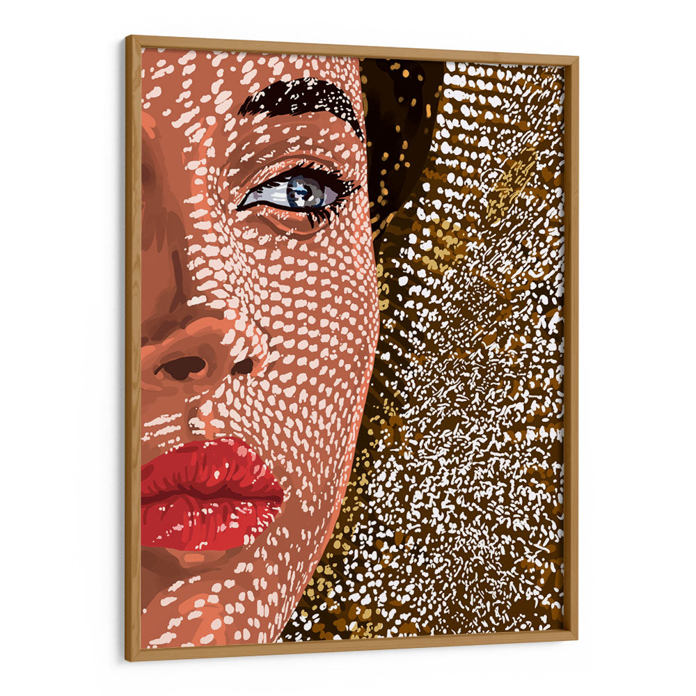 Under the Jute Hat, Bohemian Woman Fashion Painting - XS / Matte Paper / Rolled Art - Nook At You