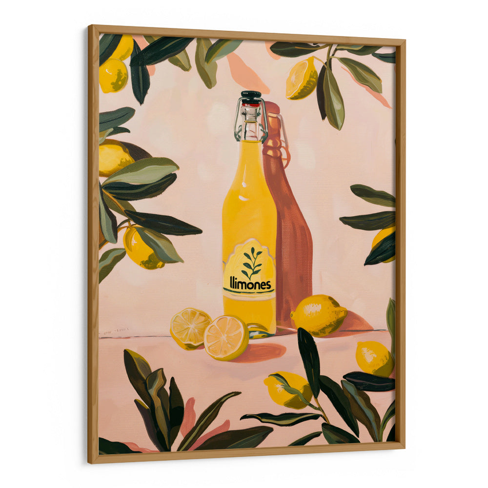 The Lemon Postcard Canvas Painting - XS / Matte Paper / Rolled Art - Nook At You