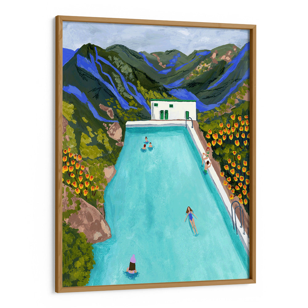 Hotsprings Canvas Print - XS / Matte Paper / Rolled Art - Nook At You