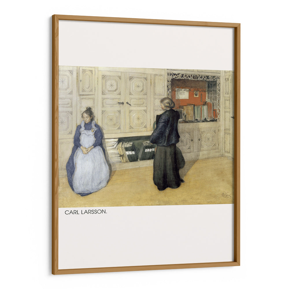 Carl Larsson - Mother and Daughter (1903) Exhibition Poster - XS / Matte Paper / Rolled Art - Nook At You