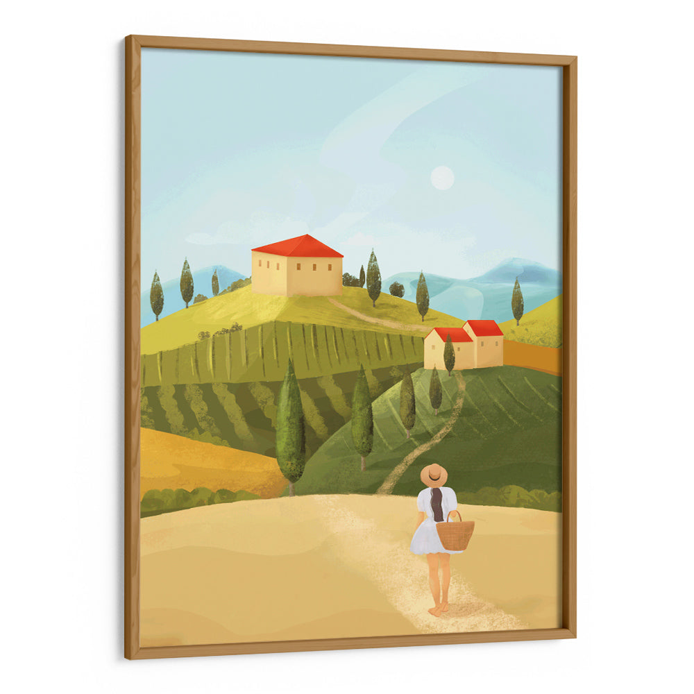 Tuscany Landscape Art Print - XS / Matte Paper / Rolled Art - Nook At You