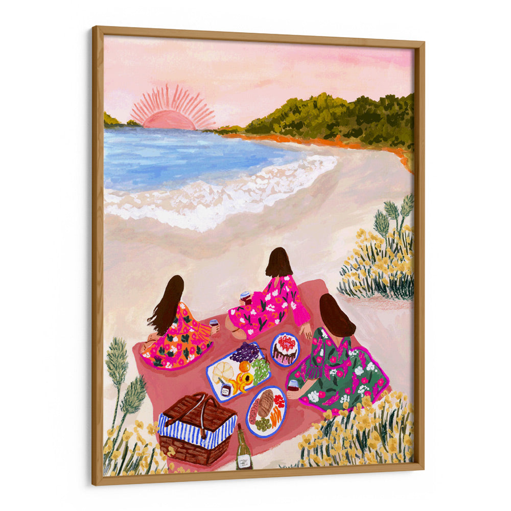 Beachside Morning Wall Art Poster - XS / Matte Paper / Rolled Art - Nook At You