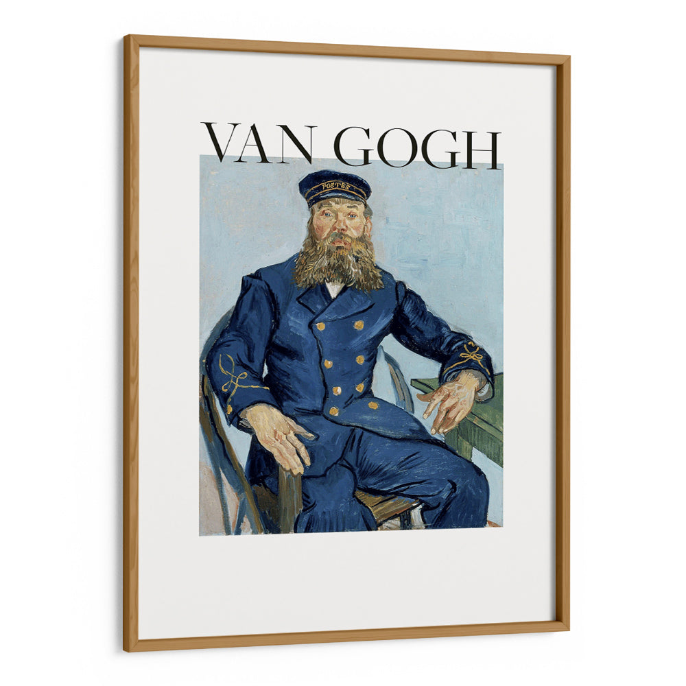 Van Gogh - Portrait of the Postman Joseph Roulin (1888) Art Print - XS / Matte Paper / Rolled Art - Nook At You