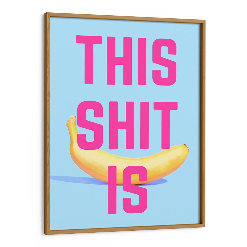Bold Banana Statement Art Print - XS / Matte Paper / Rolled Art - Nook At You