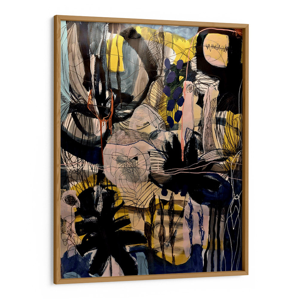 Chaotic Harmony Abstract Painting - XS / Matte Paper / Rolled Art - Nook At You