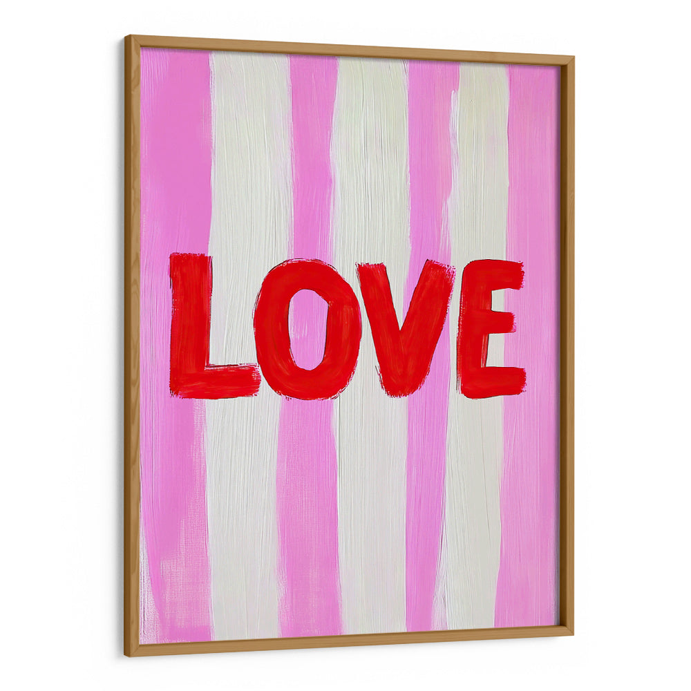 Love Typography Art Print - XS / Matte Paper / Rolled Art - Nook At You