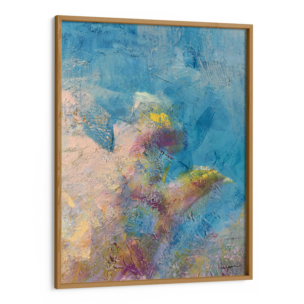 Blue Skies Canvas Painting - XS / Matte Paper / Rolled Art - Nook At You