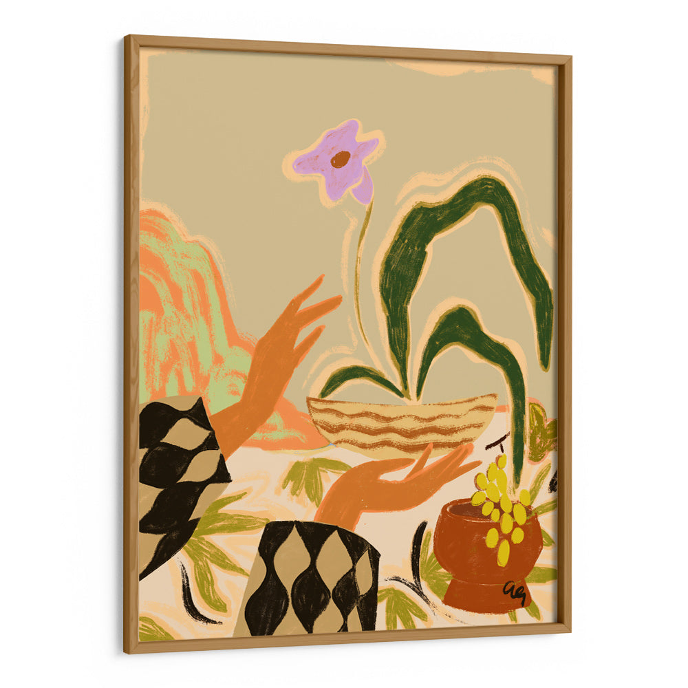 Serene Offering Boho Art - 5XL / Canvas / Rolled Art - Nook At You