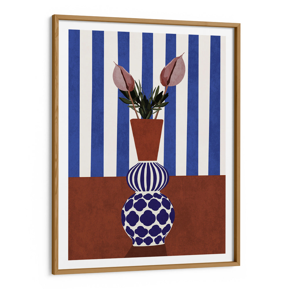 Flower Vase Botanical Art - 5XL / Canvas / Rolled Art - Nook At You